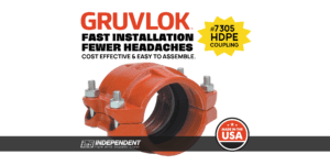 Gruvlok 7305 HDPE Coupling from Independent Pipe