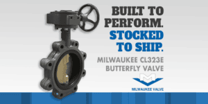 Milwaukee Valve CL323E Butterfly Valve